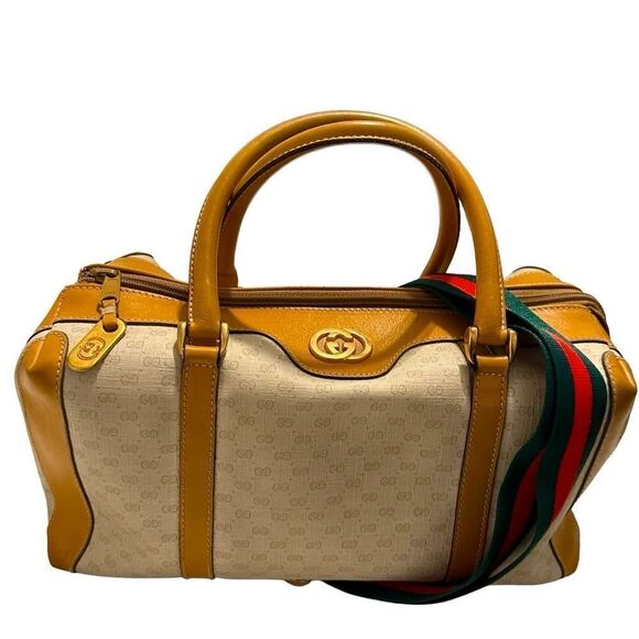 Gucci vintage Gg Boston bag - Picture 1 of 16